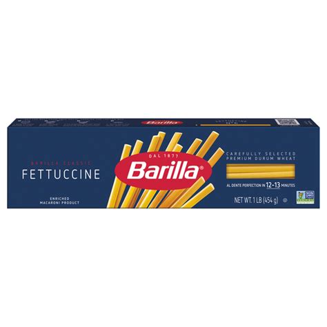 Save On Barilla Fettuccine Pasta Made With Durum Wheat Semolina Order