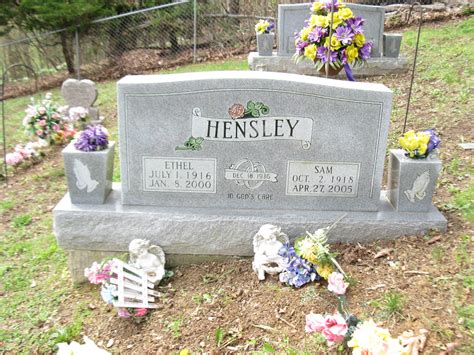 Ethel Howard Hensley Monumento Find A Grave