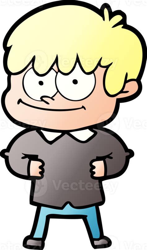 Hombre Feliz De Dibujos Animados Png