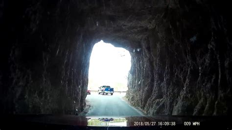 Needles Highway Going Through Needles Eye Tunnel Scenic Overlook Custer State Park ニードルズアイ