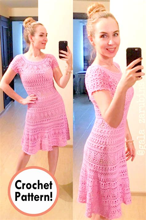 Summer Dress Crochet Pattern Crochet Clothing Summer Dress Crochet