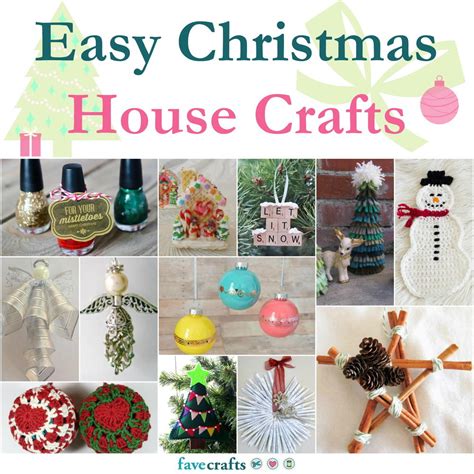 123 Easy Christmas House Crafts | FaveCrafts.com