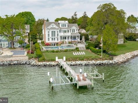 $9M Waterfront Home With Glorious Views, $3M With Pool: MD Dream Homes ...