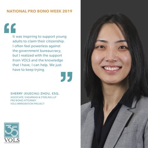 For National Pro Bono Week Vols Features Pro Bono Legal Service In Nyc