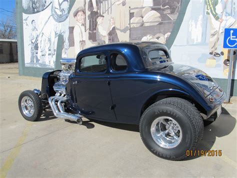 Ford Window Coupe Steel Body And Supercharged Hemi Hot Rod