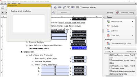 Adobe External Javascript Editor