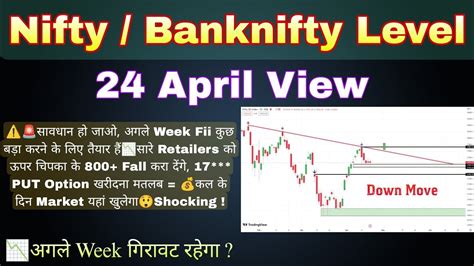 क्या Big Fall के लिए तैयार Nifty Prediction And Bank Nifty