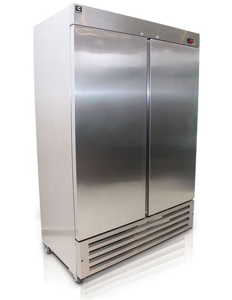 Criotec FSM 42 HC Refrigerador Acero Inoxidable 2 Puertas Solidas