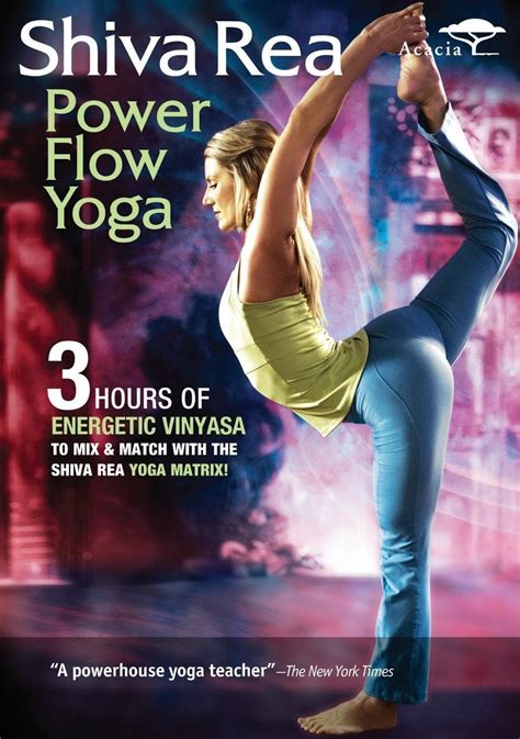 Shiva Rea: Power Flow Yoga (2010) - Posters — The Movie Database (TMDB)