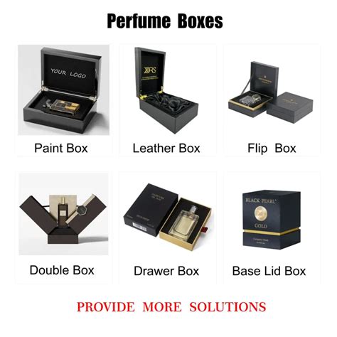 Custom Black Paper Empty Perfume Discovery Tester Mini Sample T Box