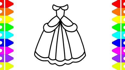 Princess Dress Drawing | Free download on ClipArtMag