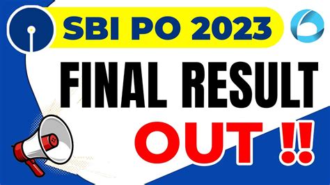 Sbi Po Final Result Out Sbi Po Final Result How To Check