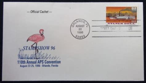 Scott 3092 FDC Sylvan Dell Riverboats Series APS Convention Official