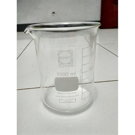 Jual Duran Beaker Glass Ml Low Form Gelas Kimia Duran Shopee