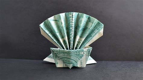 My MONEY SEASHELL Interesting Dollar Origami Tutorial DIY By