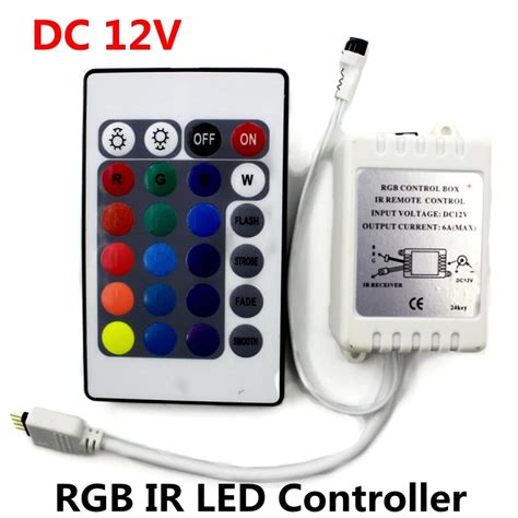 Controlador Remoto Para Tira De Luces Led Atenuador De Controlador De