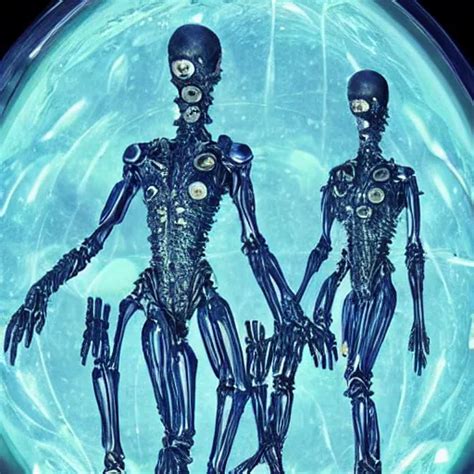 Intricate Body Of Aliens By Hr Geiger With Stable Diffusion Openart