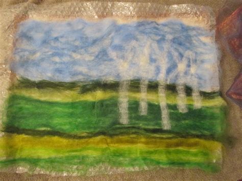 A Felted Fenland Landscape