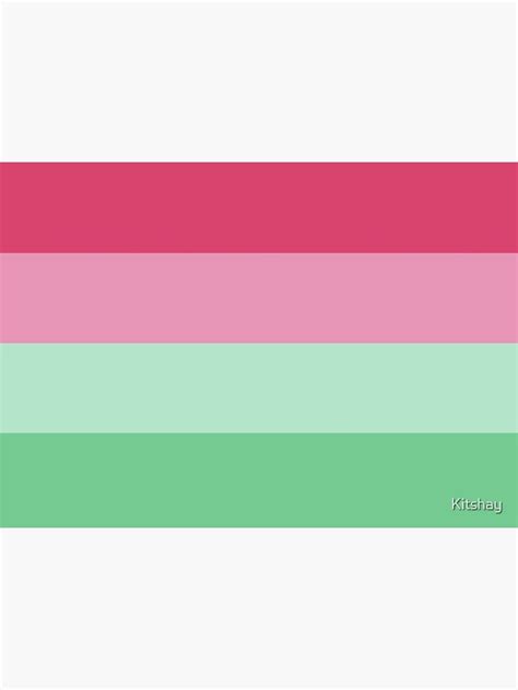 Abrosexual Pride Poster For Sale By Kitshay Redbubble