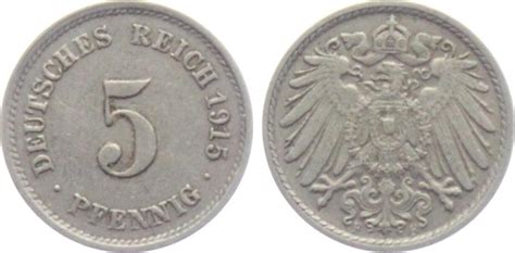 Kaiserreich F Pfennig Gro Er Adler Ss Vz Ma Shops