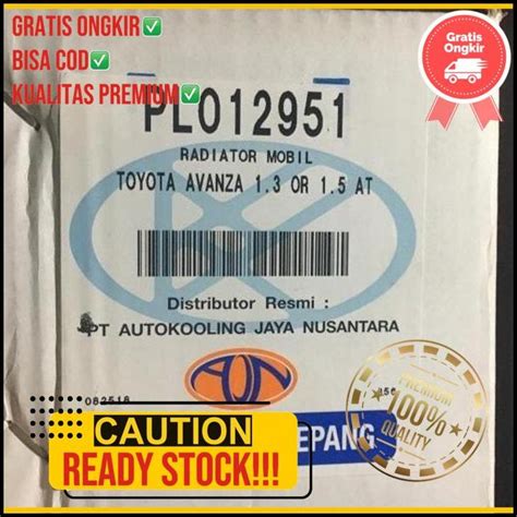 Jual Radiator Assy Avanza Rush Matic Automatic Koyorad Shopee Indonesia