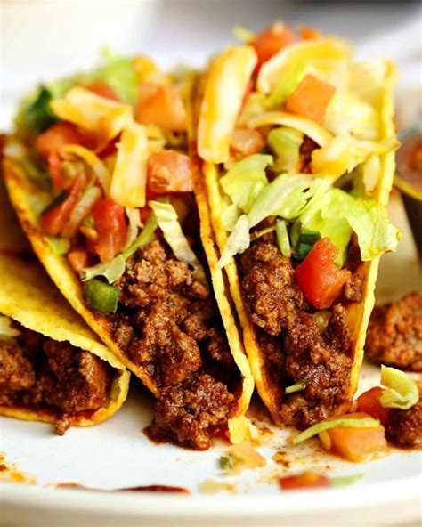 Best Classic Ground Beef Tacos Artofit