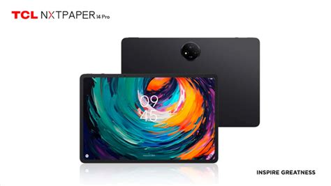 TCLNxtPaper 3 0技術を採用したAndroid 14タブレットNxtPaper 14 ProとTab 10