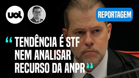 STF tende a nem avaliar agravo da ANPR que não integra acordo da