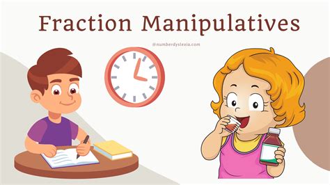 Top 5 manipulatives for learning fractions - Number Dyslexia