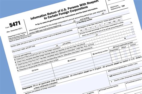 IRS Changes Form 5471 Again For 2021, 44% OFF