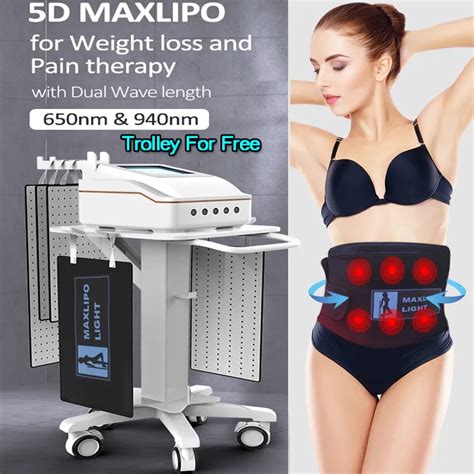 Dual Wavelength Nm Nm Infrared Laser Slimming Machine Lymph