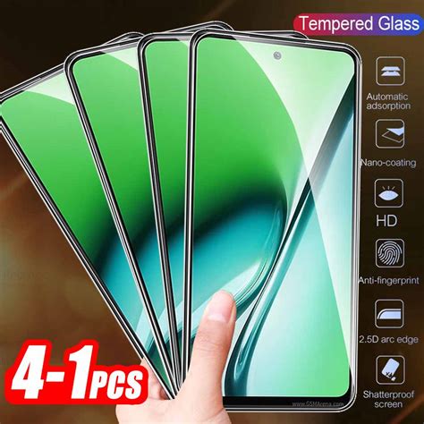 1 4Pcs Full Coverage Tempered Glass For Itel S24 Screen Protectors For