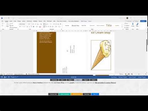 GMETRIX MOS WORD 2016 Core Exam 1 Project 3 YouTube