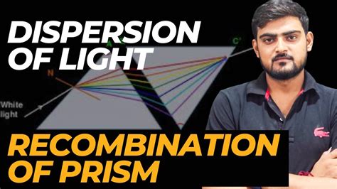 What Is Dispersion Of Light Recombination Of Prism Class 10 Human Eye And Colorful World