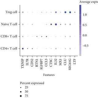 Identification Of T Cell Marker Gene A The T Sne Showed The