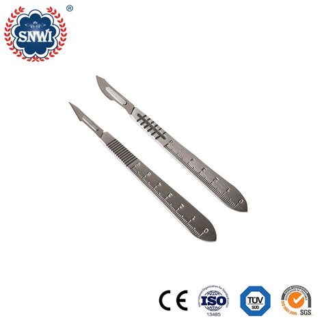 Hospital Disposable Stainless Carbon Steel Surgical Blade Scalpel Knife