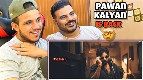 Hungry Cheetah OG Glimpse REACTION Pawan Kalyan YouTube