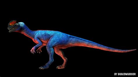 Cassowary Dilophosaurus Render 06 By Dracokhajiit On Deviantart