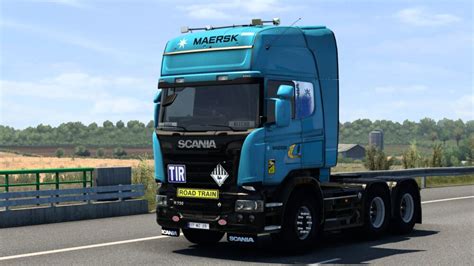 Skin Maersk Scania Streamline By Rodonitcho Mods Ets Mods