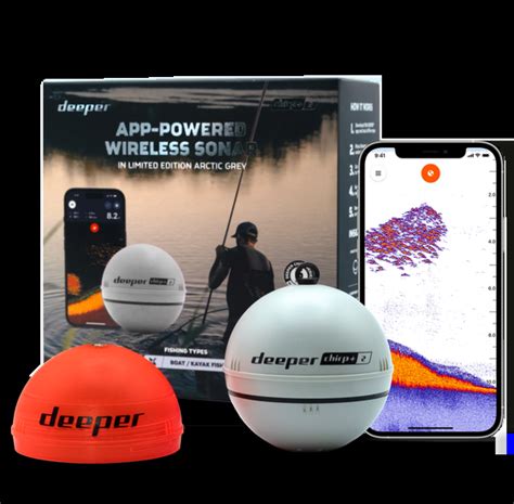 Беспроводной эхолот Deeper Smart Sonar Chirp+ 2.0 Limited Edition ...