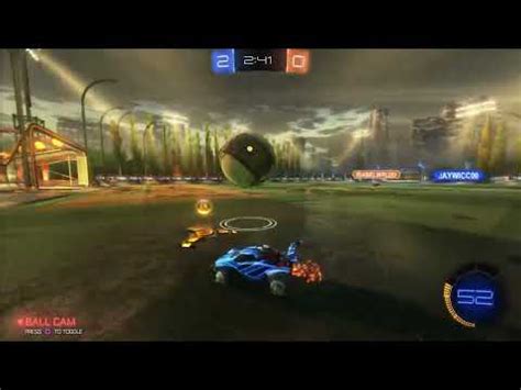 10 11 22 2v2 Opponent Around The Wall Goal Shot PS5 Rocket League