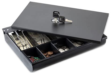 16 Metal Cash Drawer For Pos With 4 Bill 8 Coin Removable Cash Tray