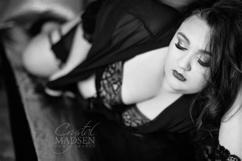 Curvy Boudoir Lingerie Spokane Crystal Madsen Photography