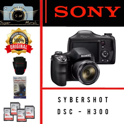 Jual Sony CYBER-SHOOT DSC-H300 Digital Camera / Sony DSC-H300 - KAMERA ...
