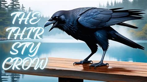 The Thirsty Crow Outsmarting Challenges Animated Moral Story Youtube