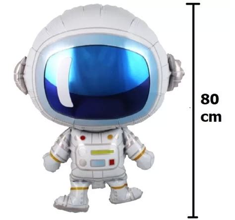 Kit Globo Met Lico Astronauta Happy Birthday Feliz Cumple En Venta En