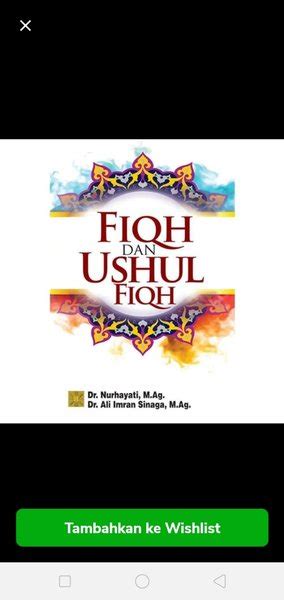 Jual Fiqh Dan Ushul Fiqh Di Lapak Rama Books Centre Bukalapak