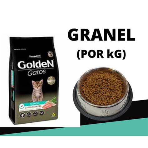 Golden Gatos Filhotes Sabor Frango Por Kg Shopee Brasil