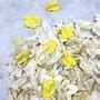 Ivory And Yellow Wedding Confetti Biodegradable Petal By Dollz Confetti