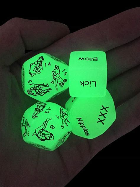 Sex Toys Dice Game With Sex Positions Adult Toys Sex Party Dices Adult Toys Glow In The Dark